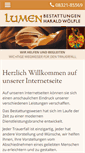 Mobile Screenshot of bestattungen-woelfle.de